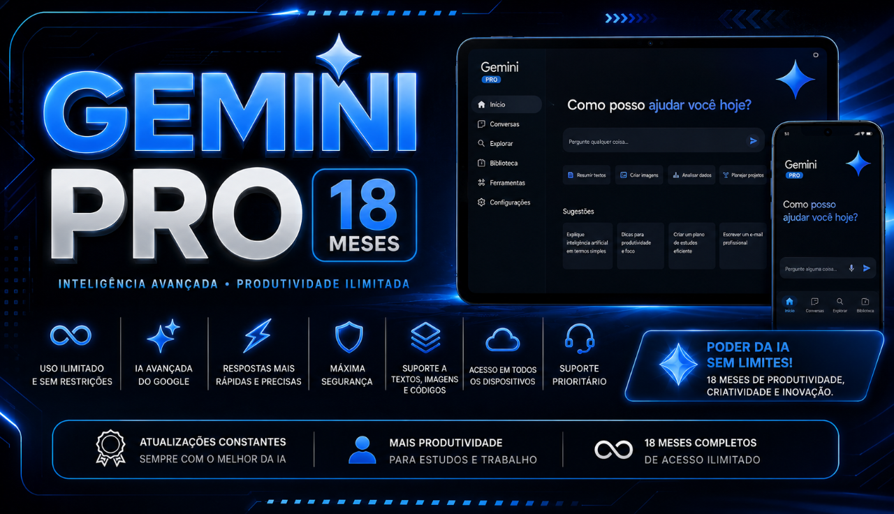 Gemini Pro 18 Meses